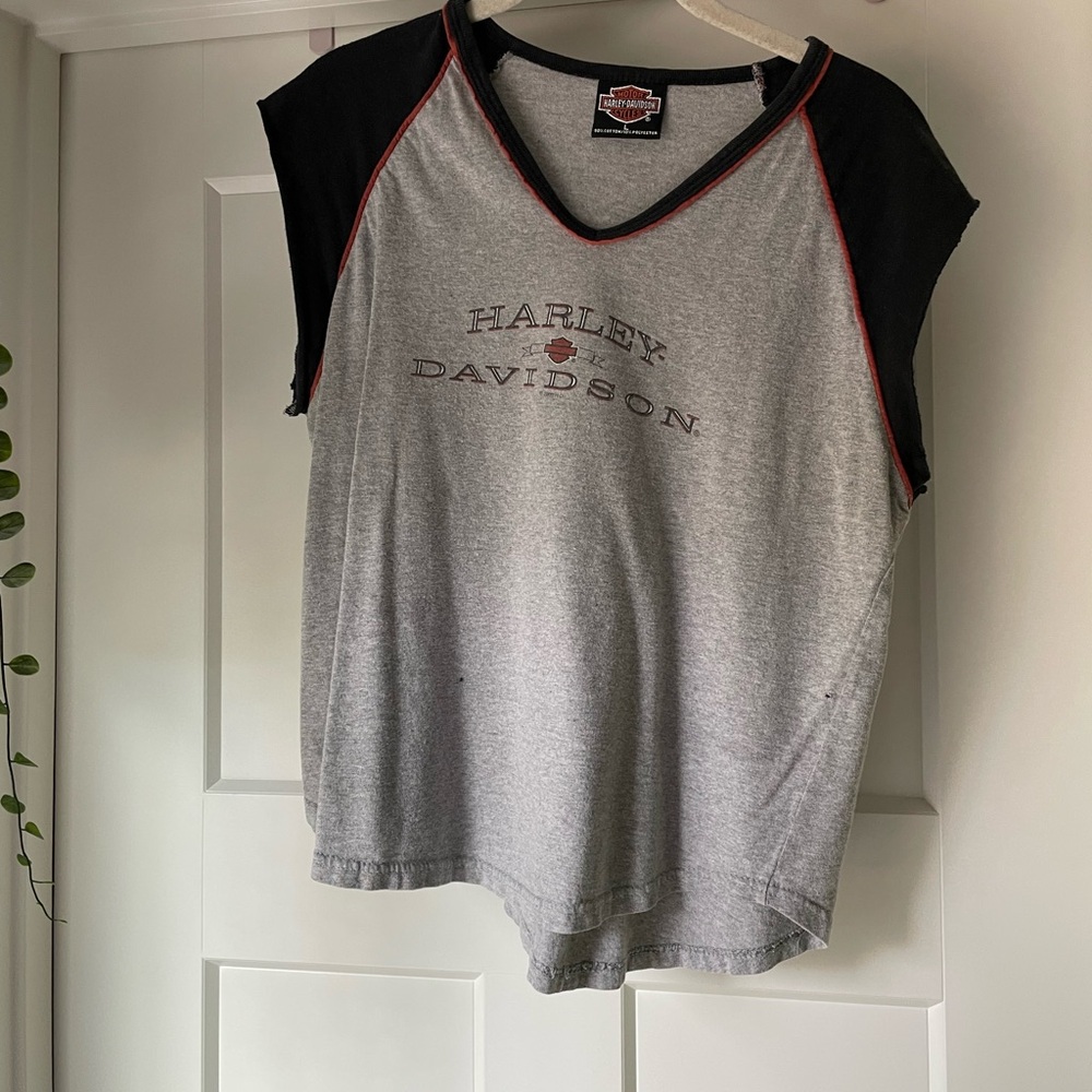 Vintage Harley tank